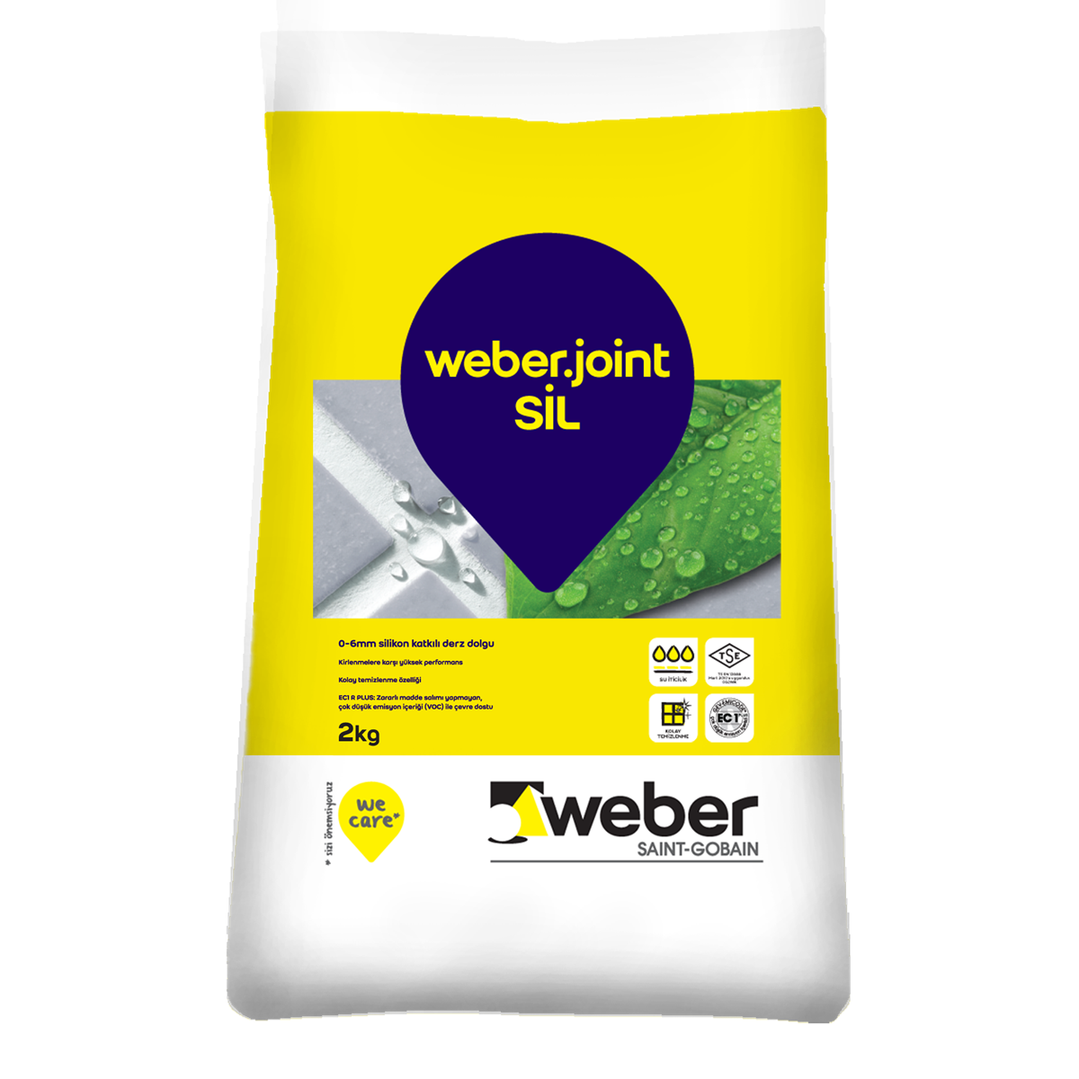 WEBER JOİNT SİL.GRİ 2KG -63584150