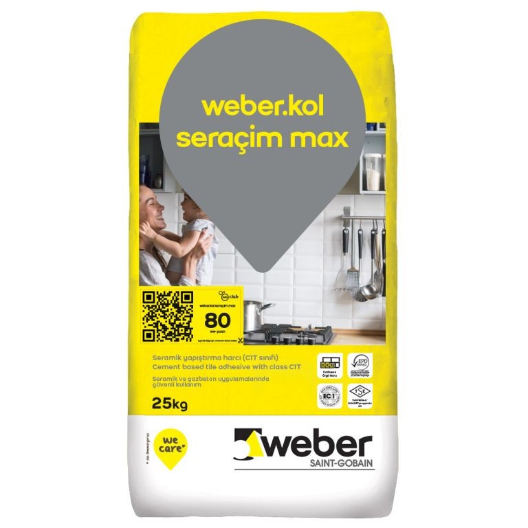 WEBER SERAÇİM SERAMİK YAPŞ.HARCI 25 KG TORBA-63019032