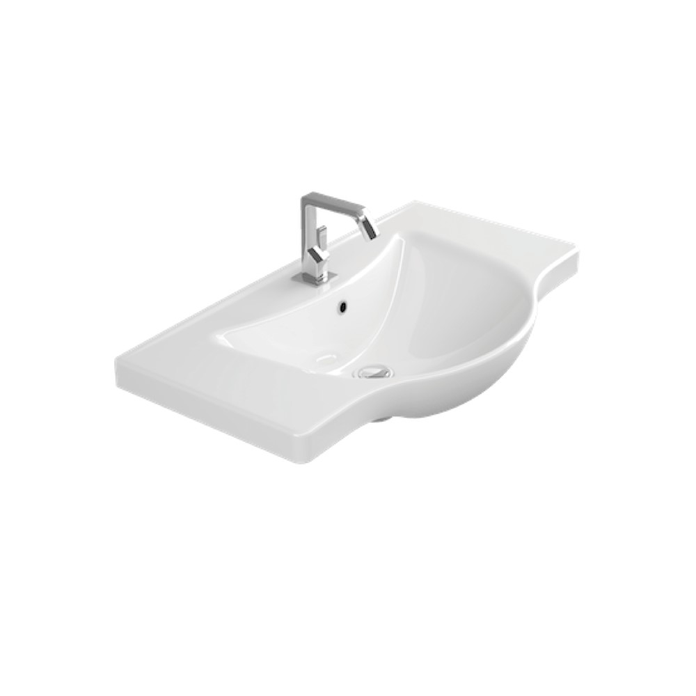 VİBA TURNA ETAJERLİ LAVABO 80cm 7505-1